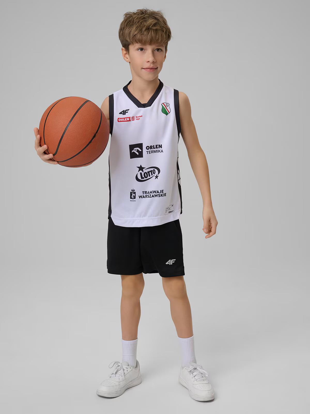 Koszulka meczowa replika domowa z sezonu 2025/26 dziecięca 4F x Legia Warszawa