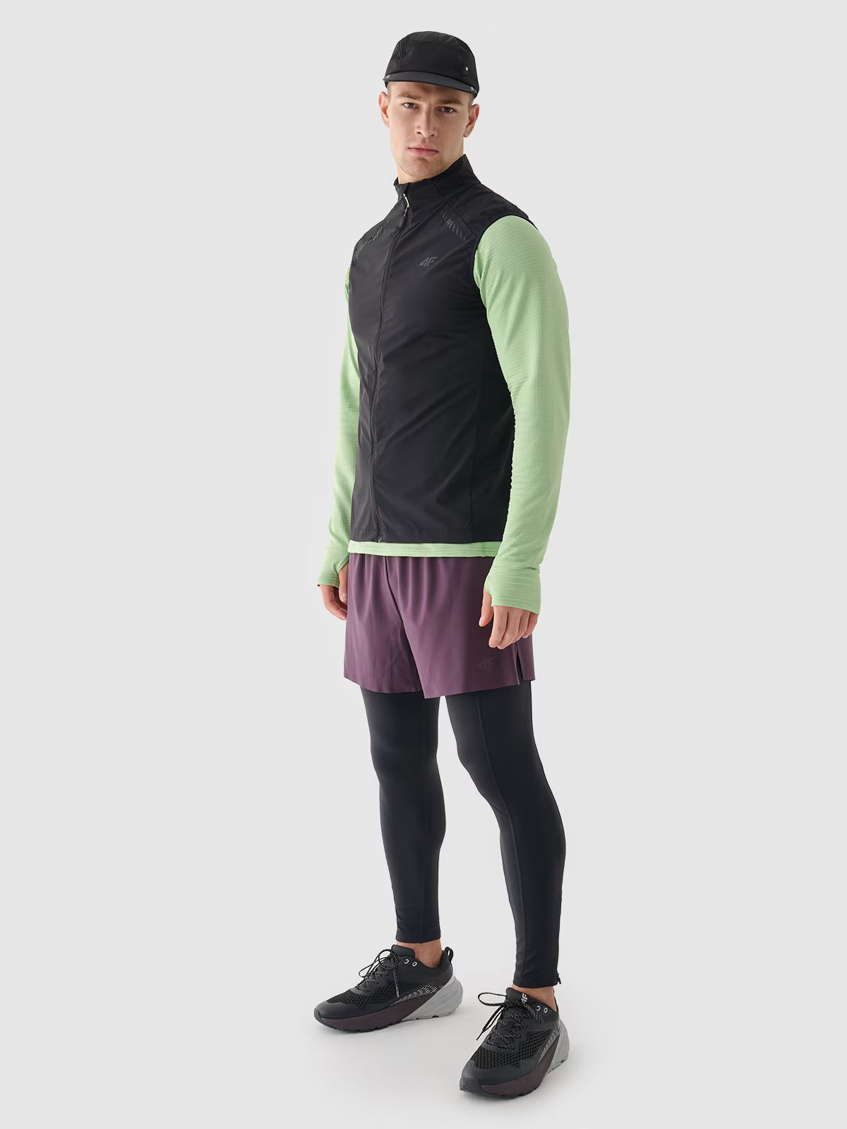Legginsy do biegania szybkoschnące męskie