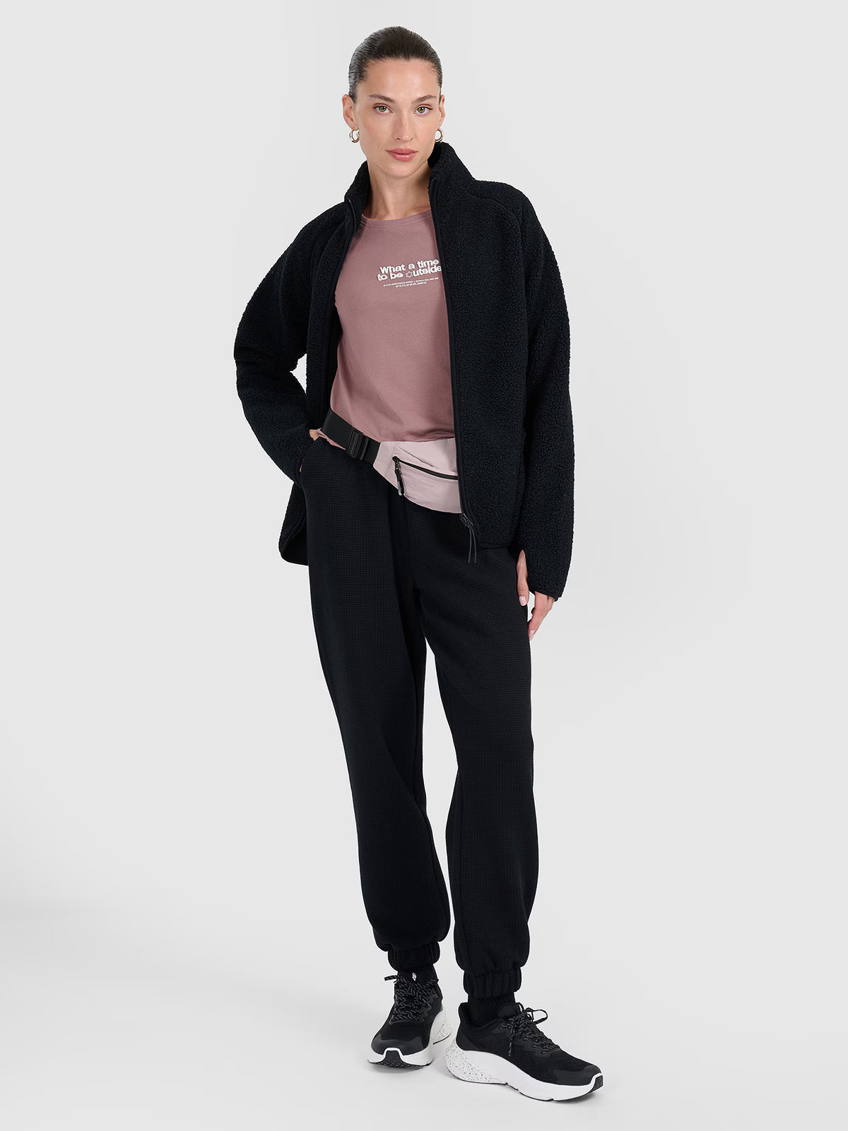 T-shirt regular z nadrukiem damski