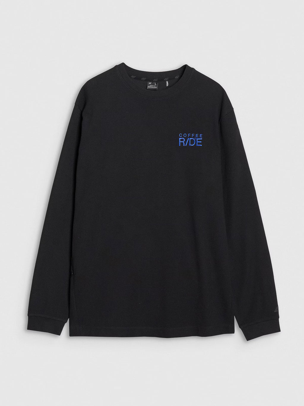 Longsleeve oversize z nadrukiem męski