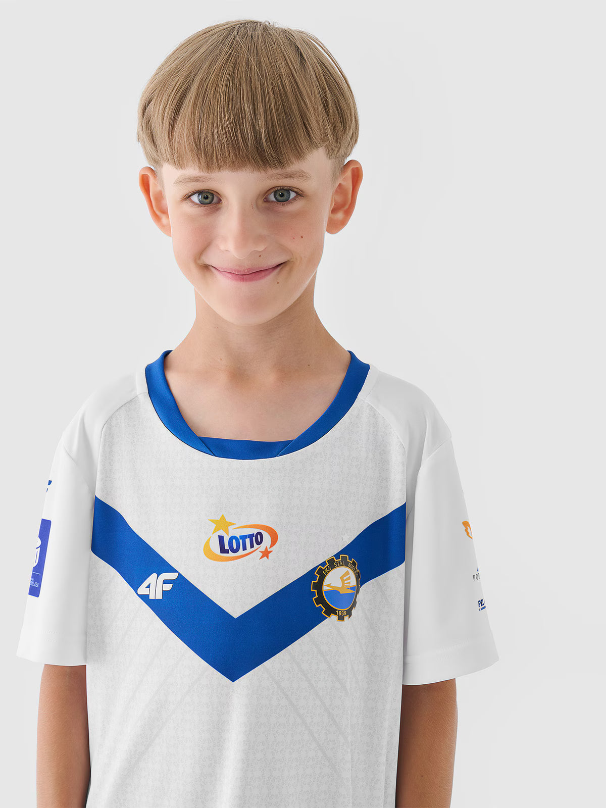 Koszulka klubowa z sezonu 2024/25 chłopięca 4F x Stal Mielec