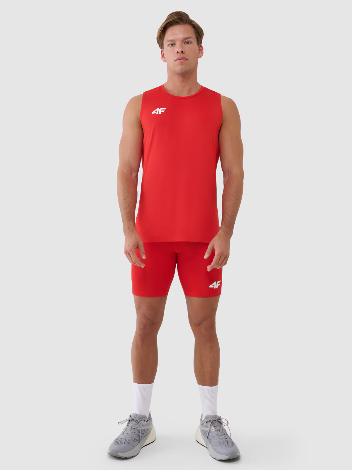 Legginsy krótkie treningowe męskie