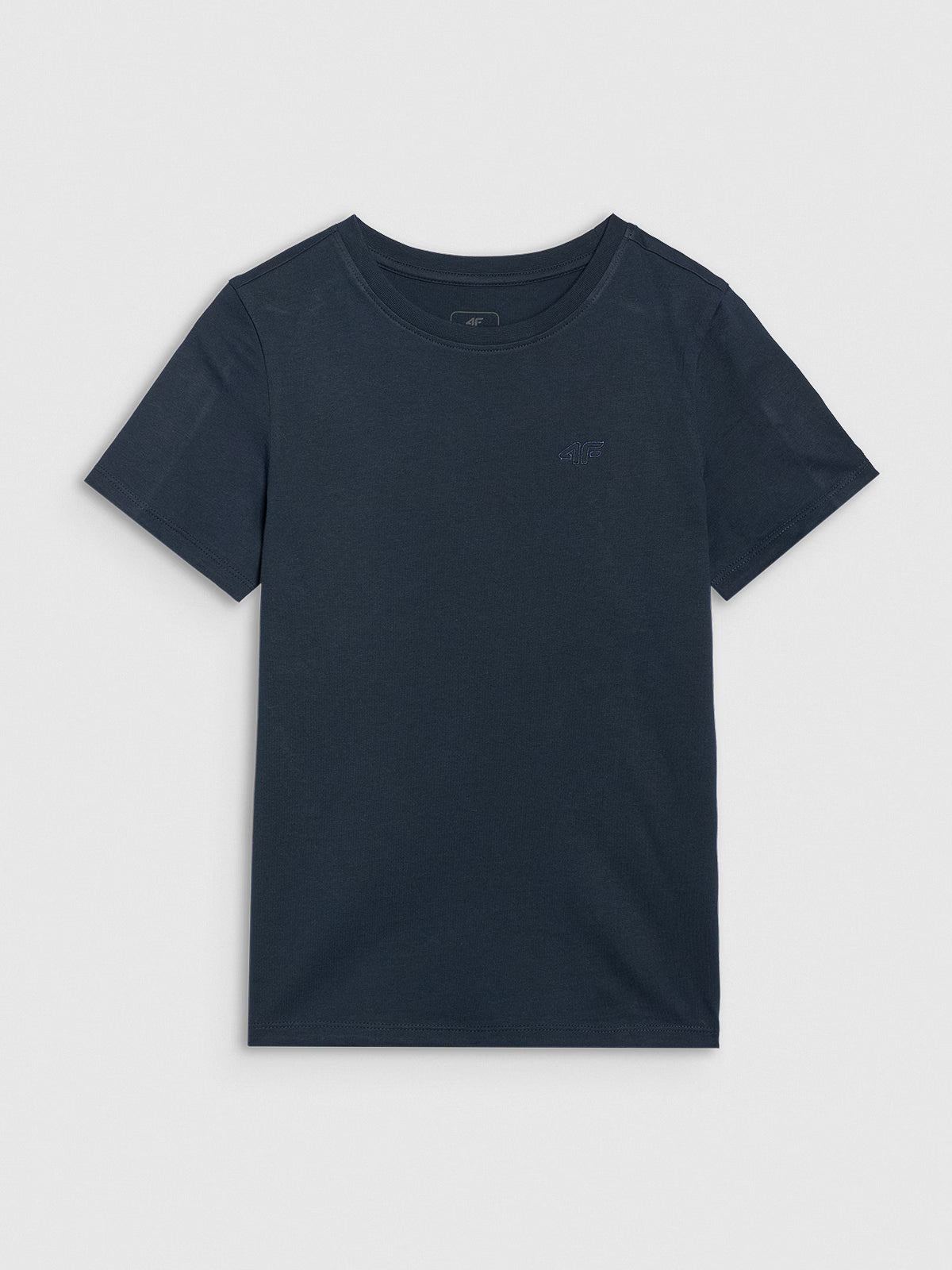 T-shirt regular gładki chłopięcy