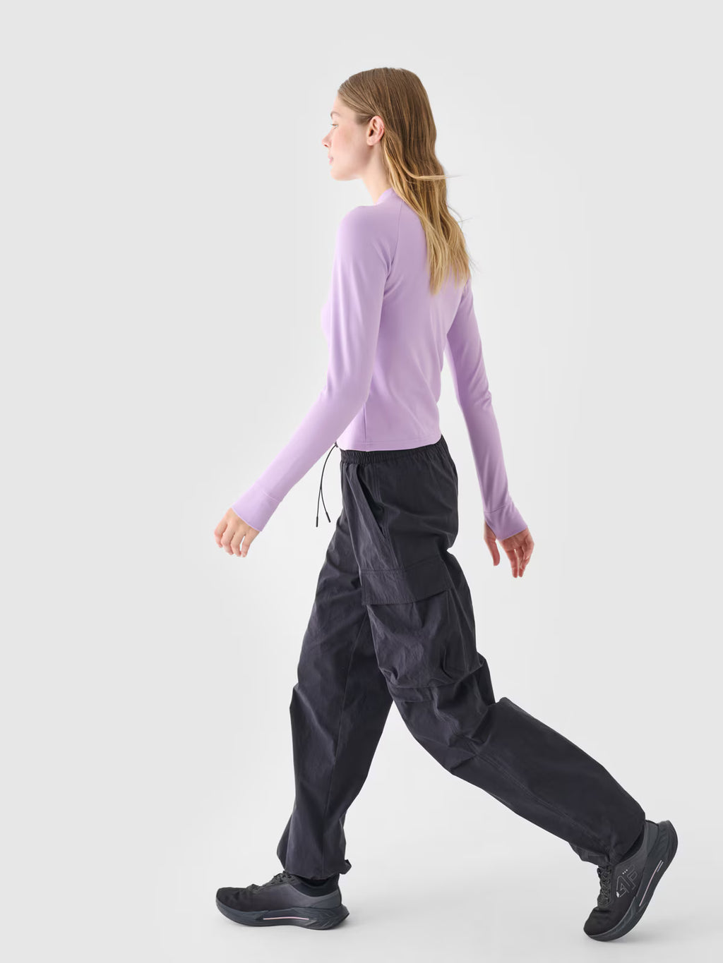 Spodnie casual cargo damskie