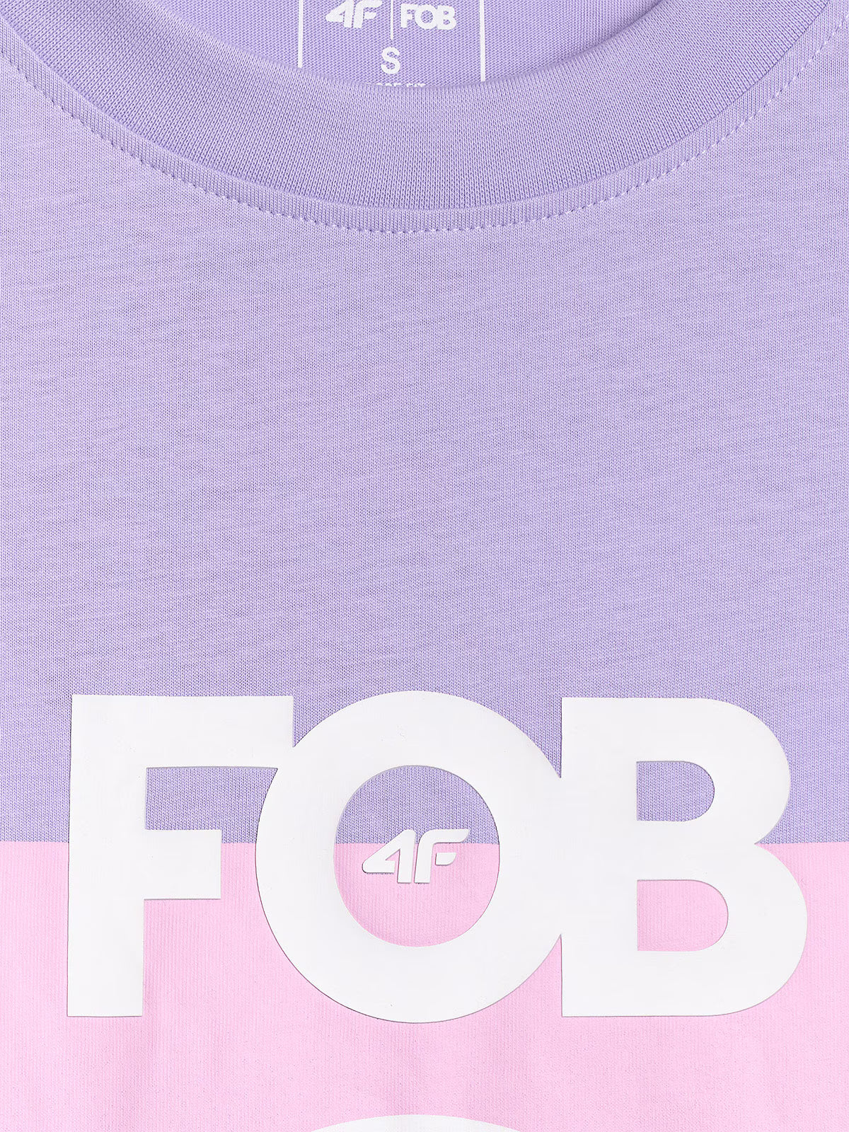 T-shirt loose z nadrukiem damski