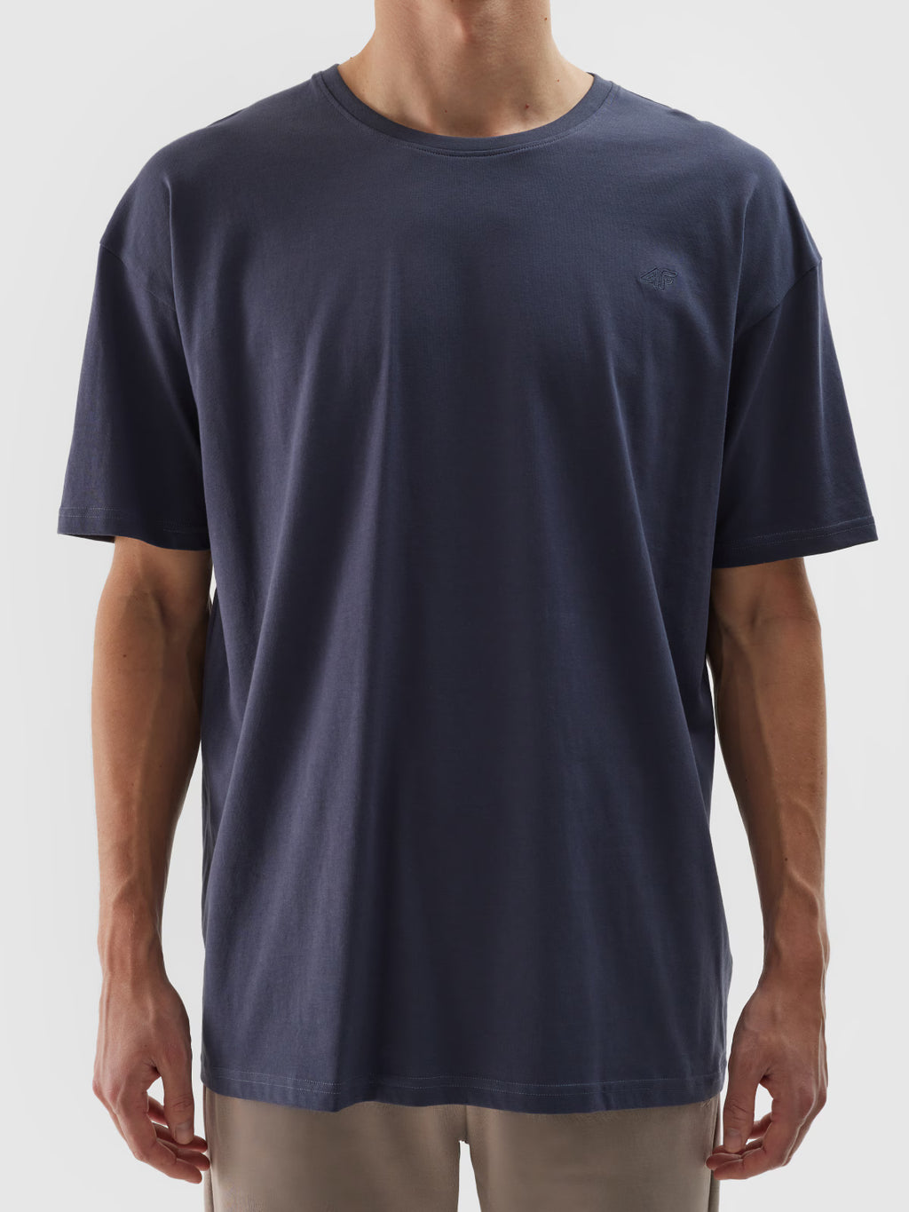 T-shirt oversize gładki uniseks
