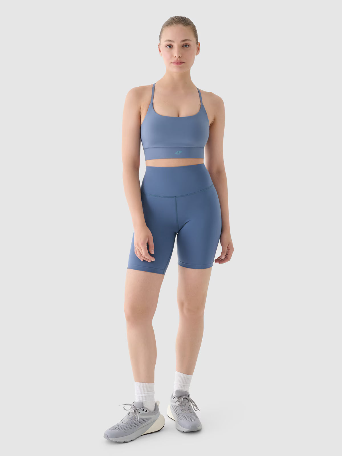 Legginsy krótkie treningowe damskie