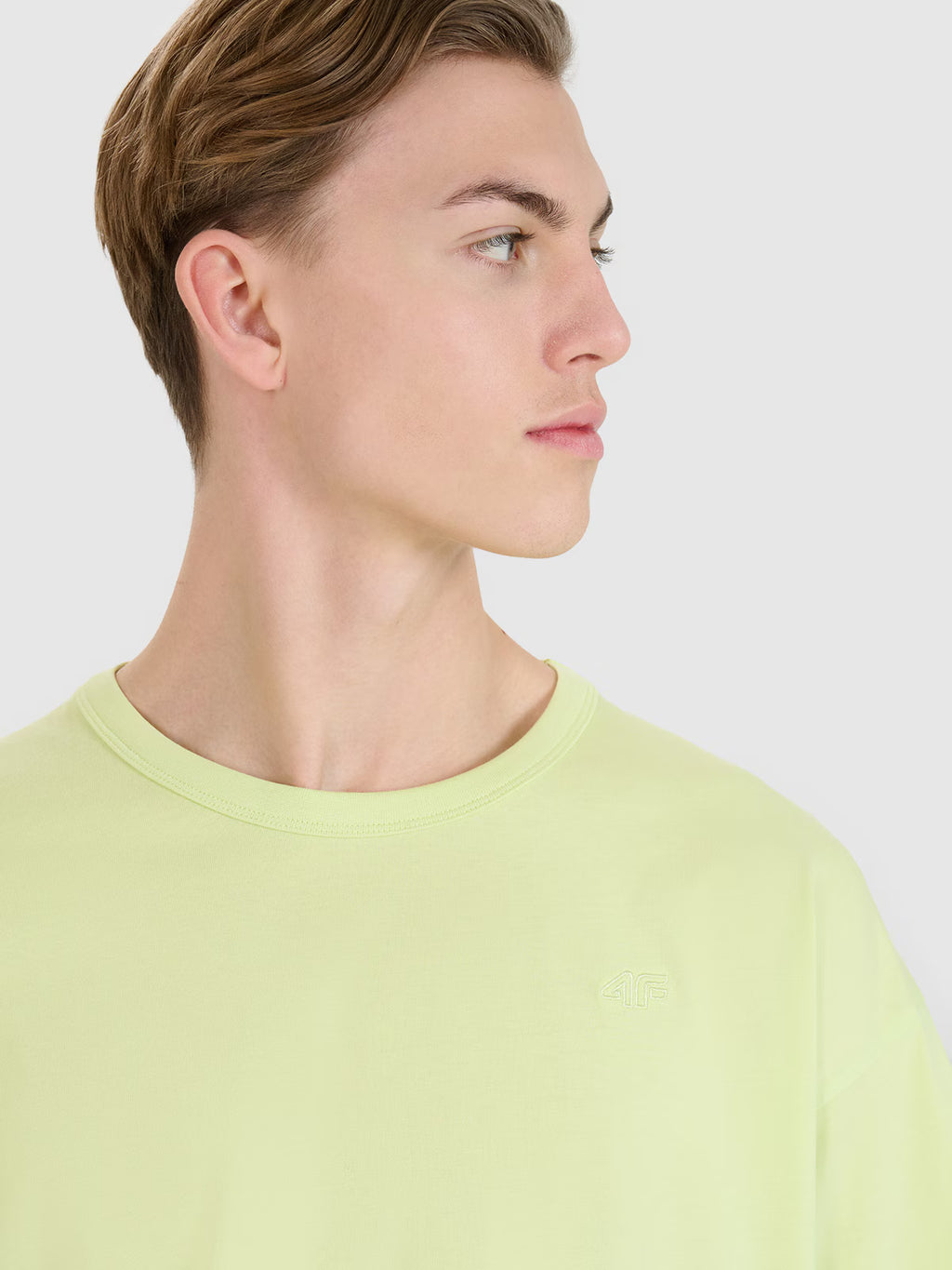 T-shirt oversize gładki uniseks