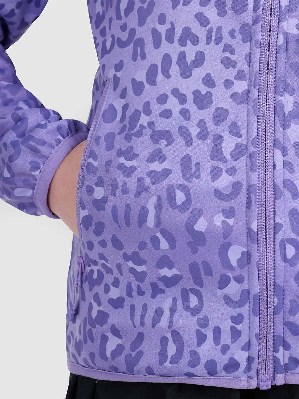 Kurtka softshell wiatroodporna membrana 5000 dziewczęca