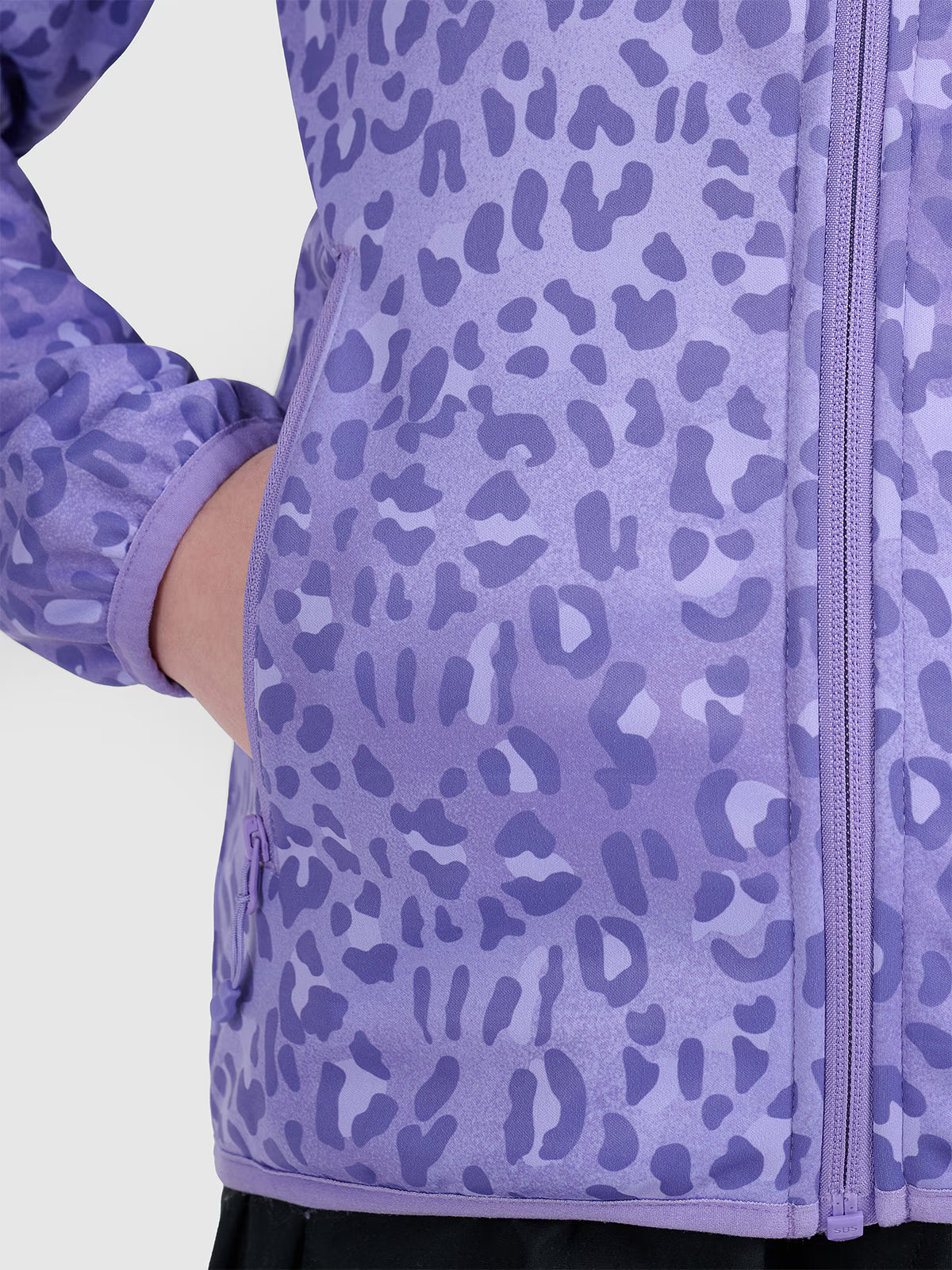 Kurtka softshell wiatroodporna membrana 5000 dziewczęca
