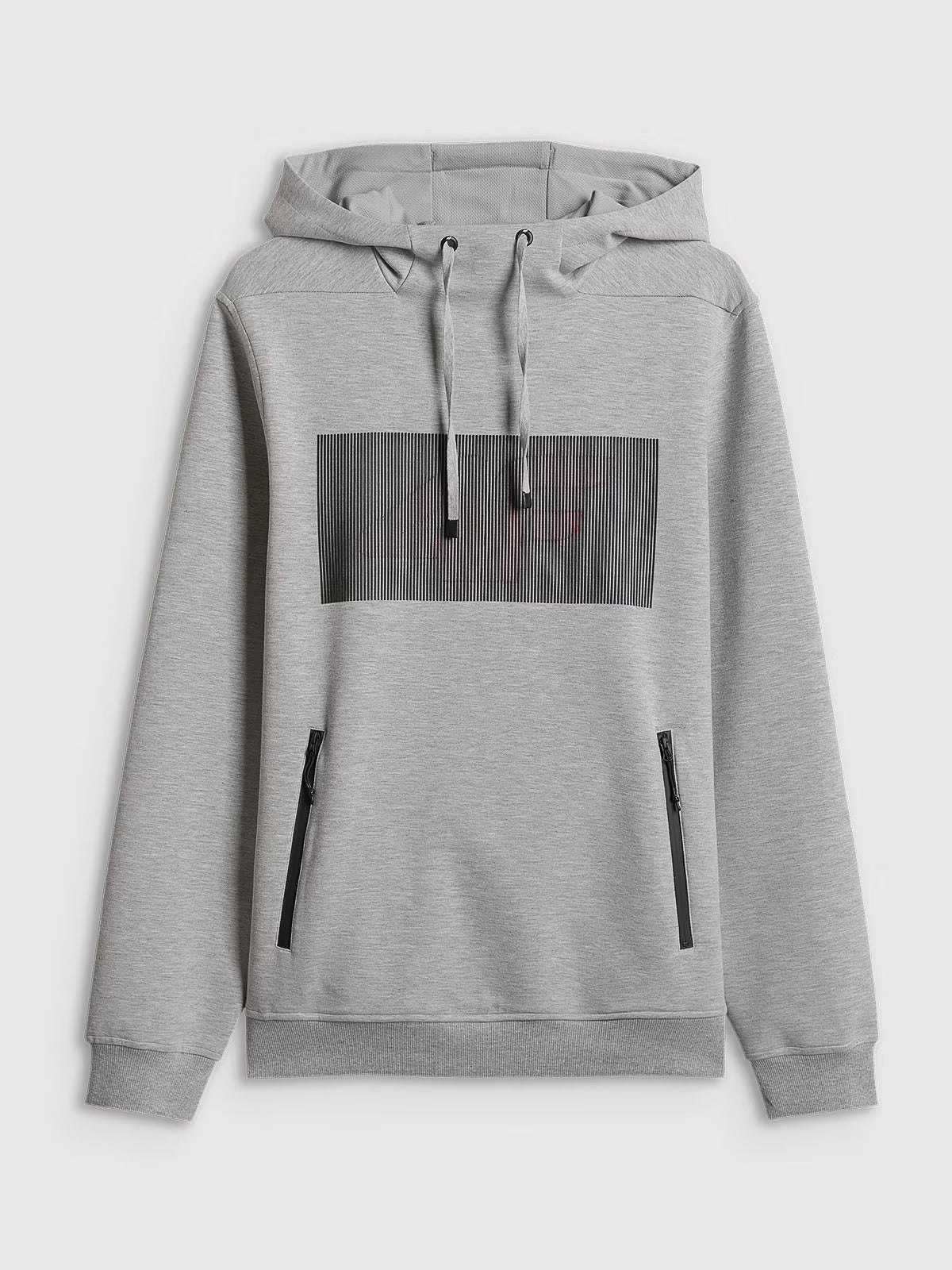 Bluza dresowa regular z kapturem męska