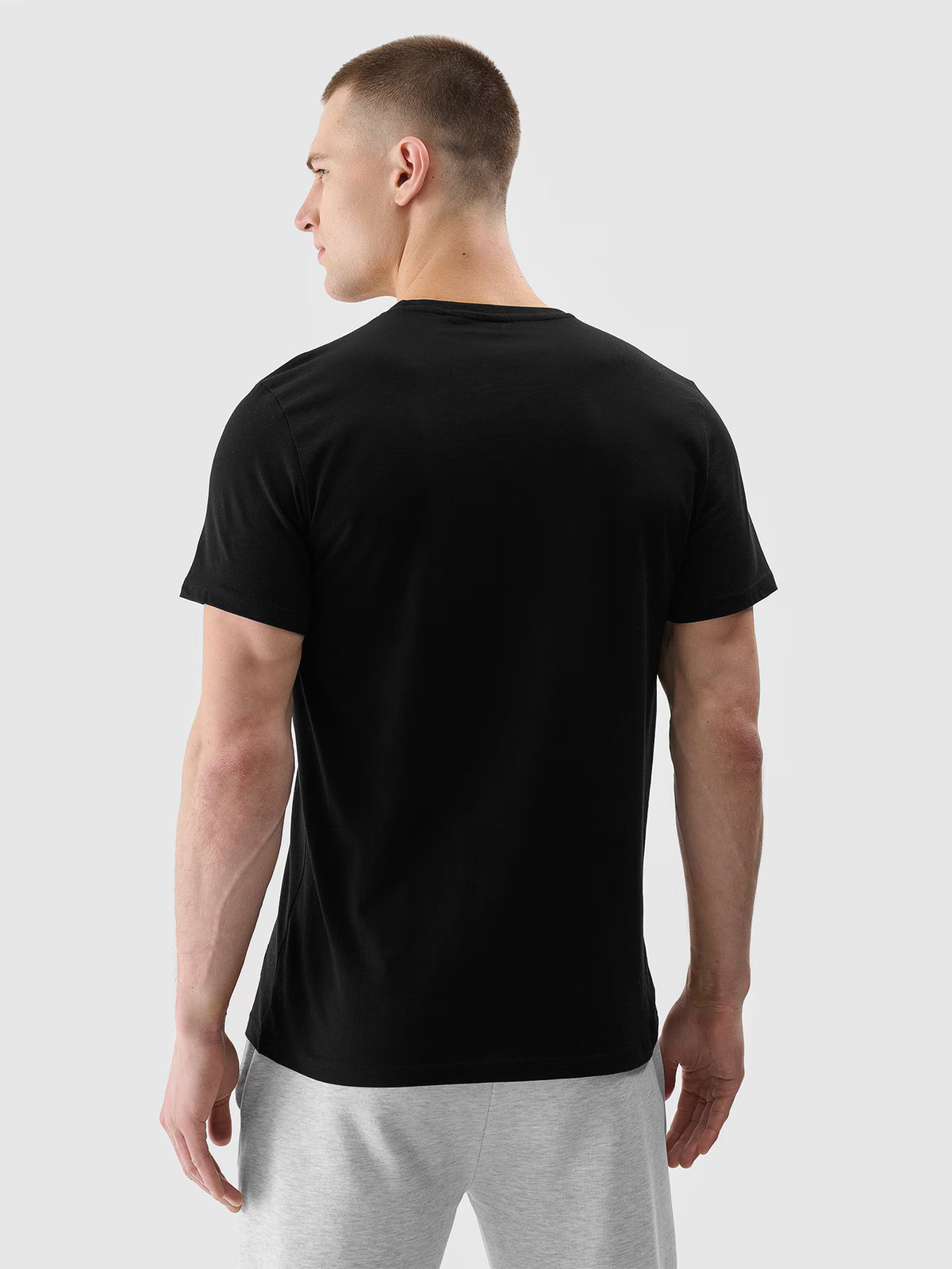 T-shirt regular z nadrukiem uniseks 4F x Drift Masters
