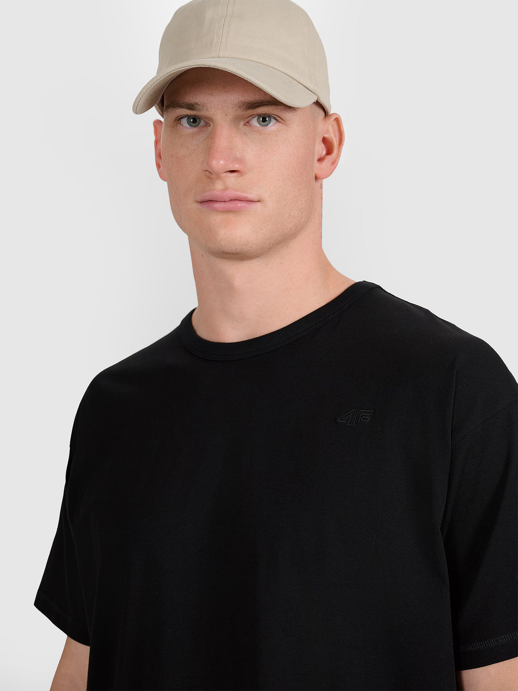 T-shirt oversize gładki uniseks