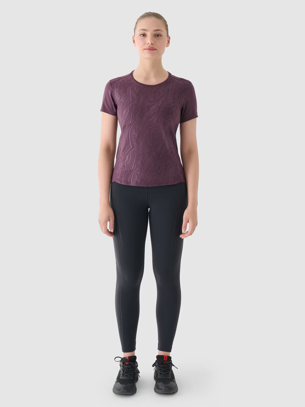 Legginsy do biegania z wysokim stanem damskie
