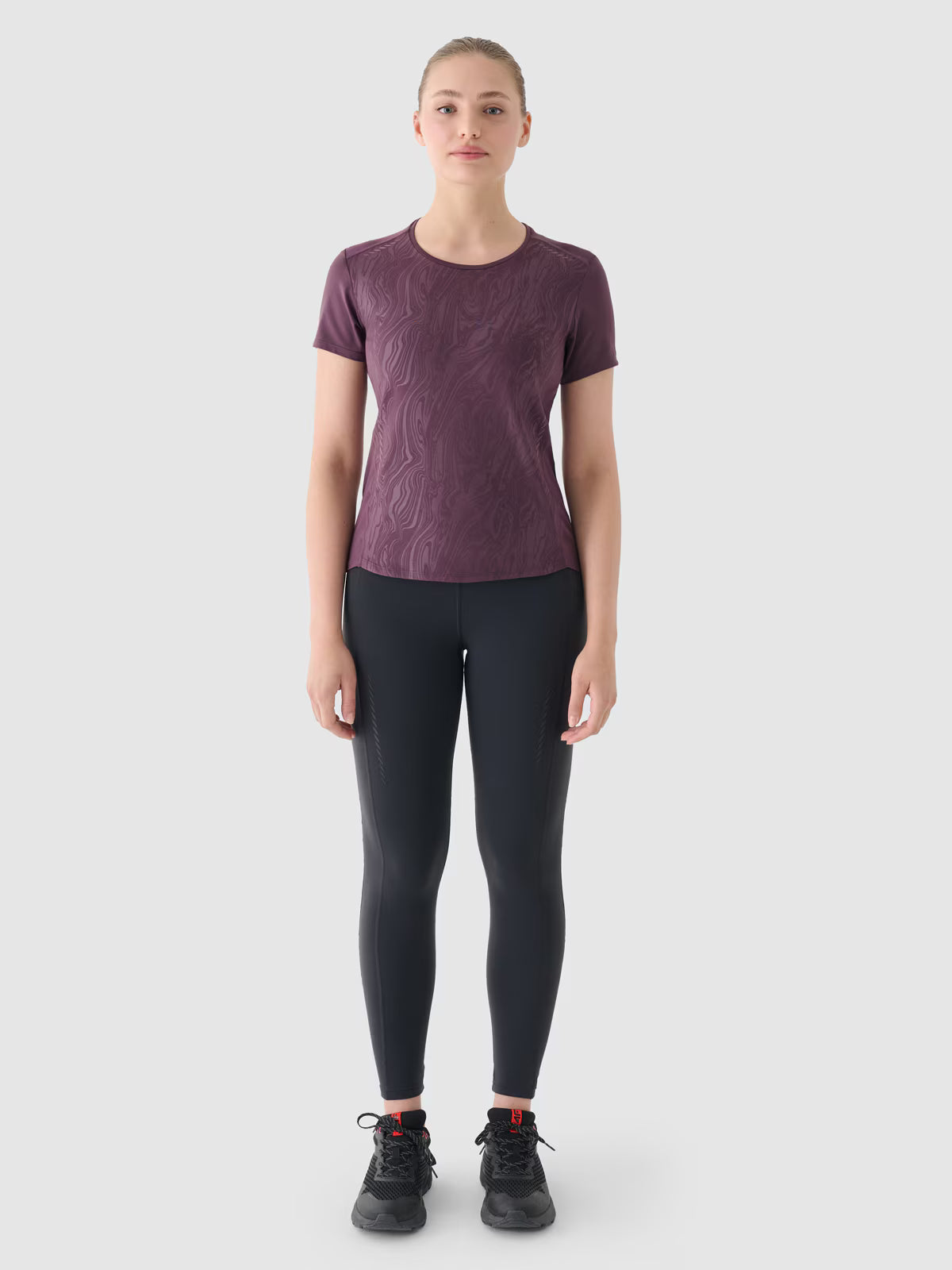 Legginsy do biegania z wysokim stanem damskie