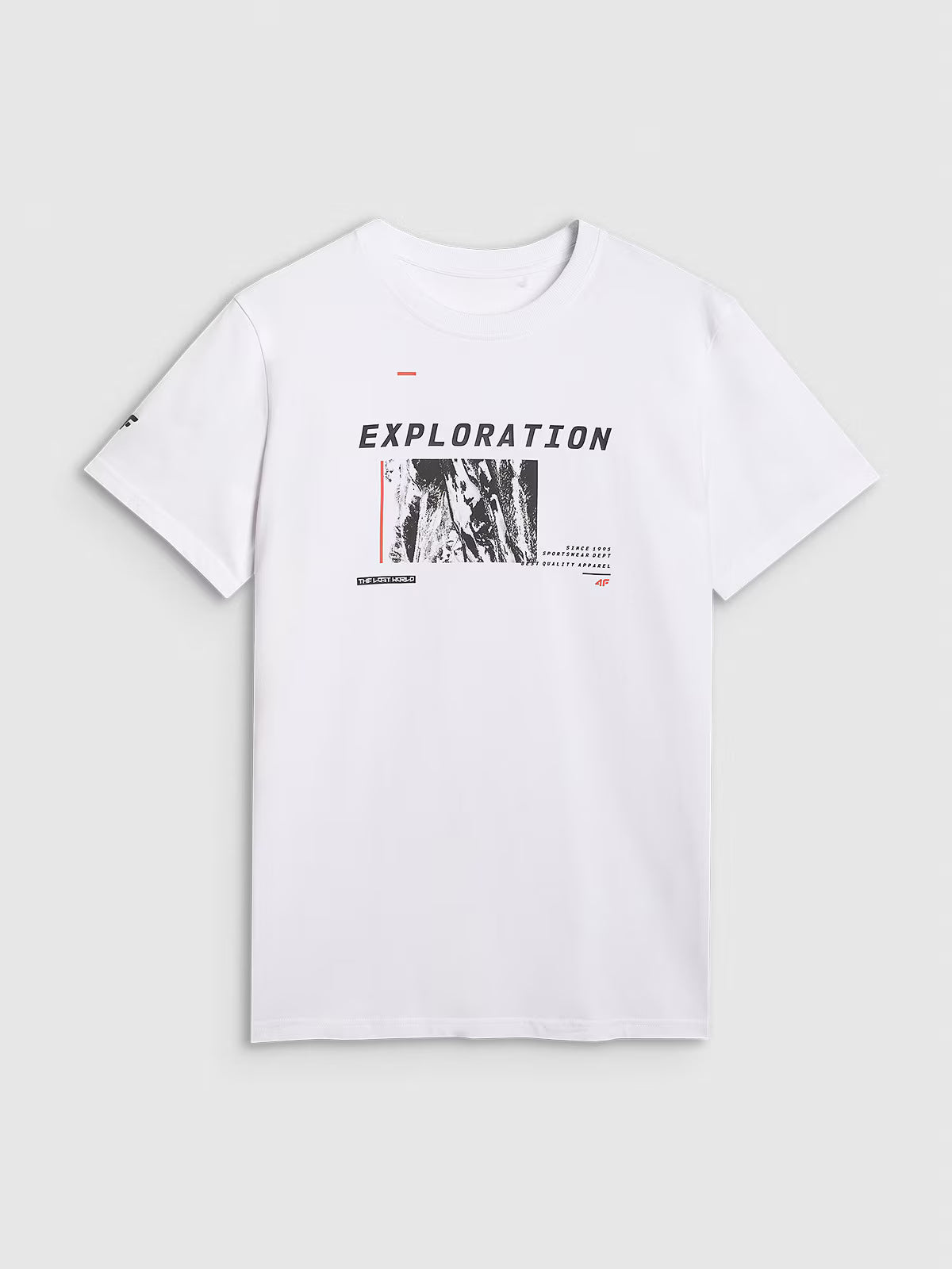 T-shirt regular z nadrukiem męski