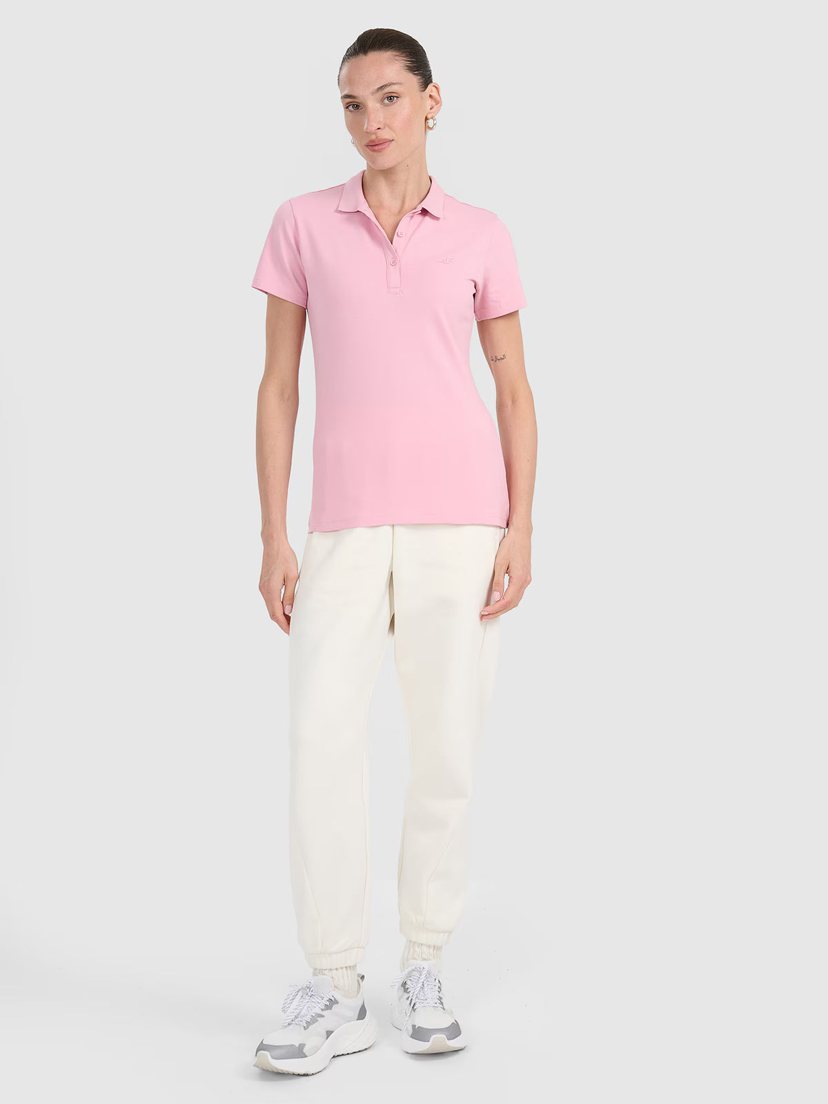 Koszulka polo slim damska