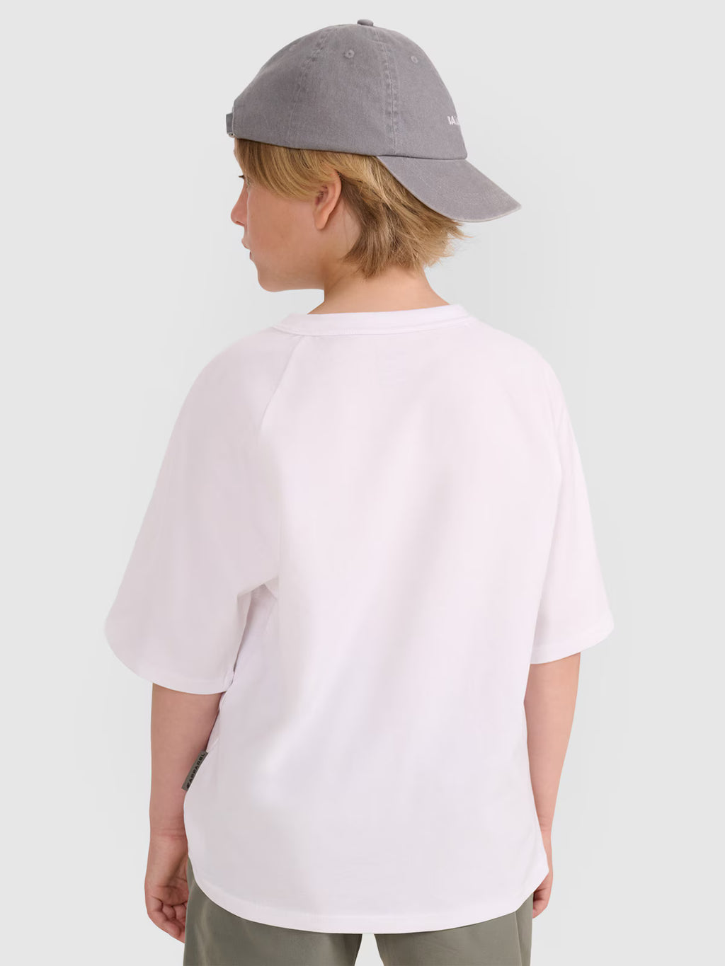 T-shirt oversize gładki chłopięcy