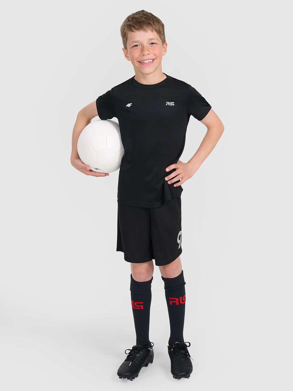 Koszulka sportowa dziecięca 4F JUNIOR x Robert Lewandowski