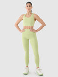 Legginsy treningowe z wysokim stanem damskie