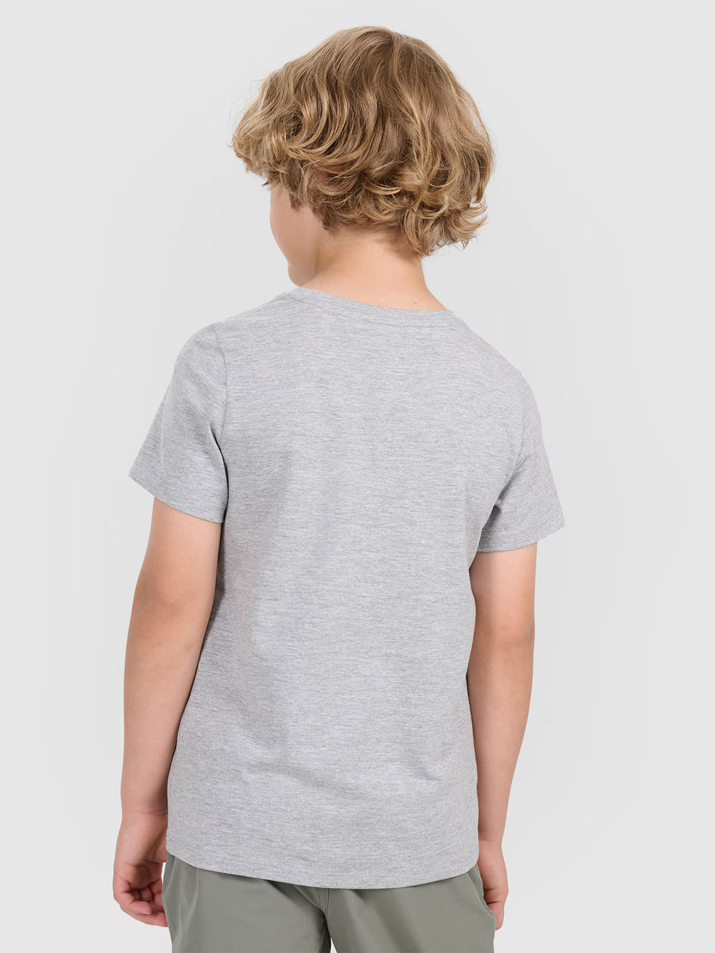 T-shirt gładki chłopięcy