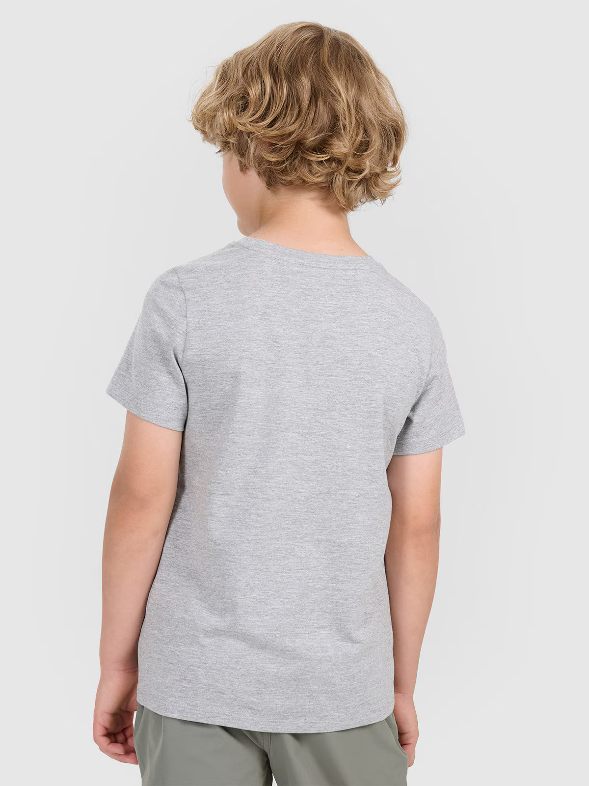 T-shirt gładki chłopięcy