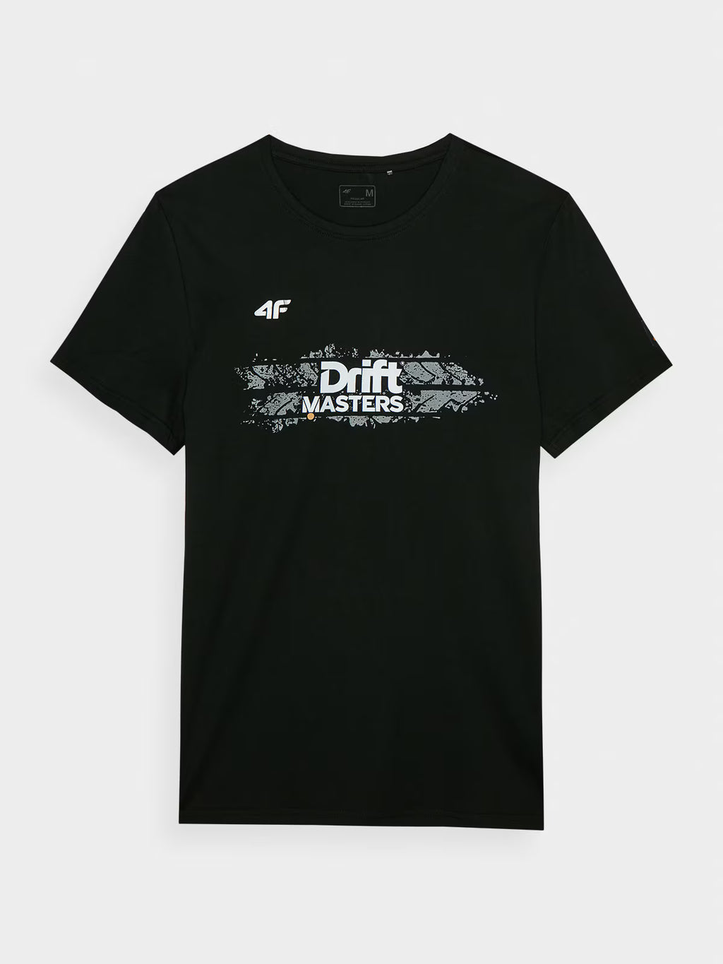 T-shirt regular z nadrukiem uniseks 4F x Drift Masters
