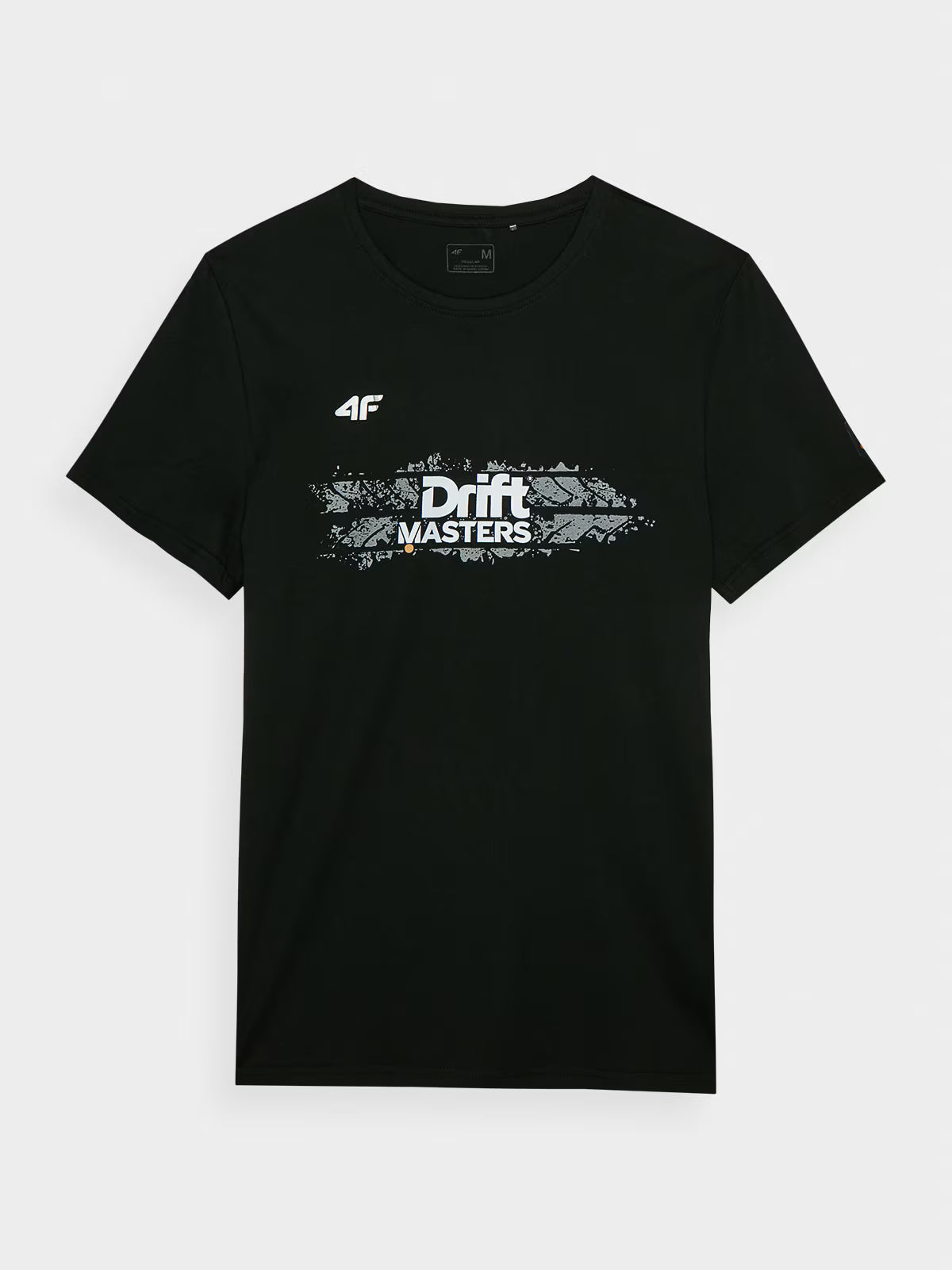 T-shirt regular z nadrukiem uniseks 4F x Drift Masters