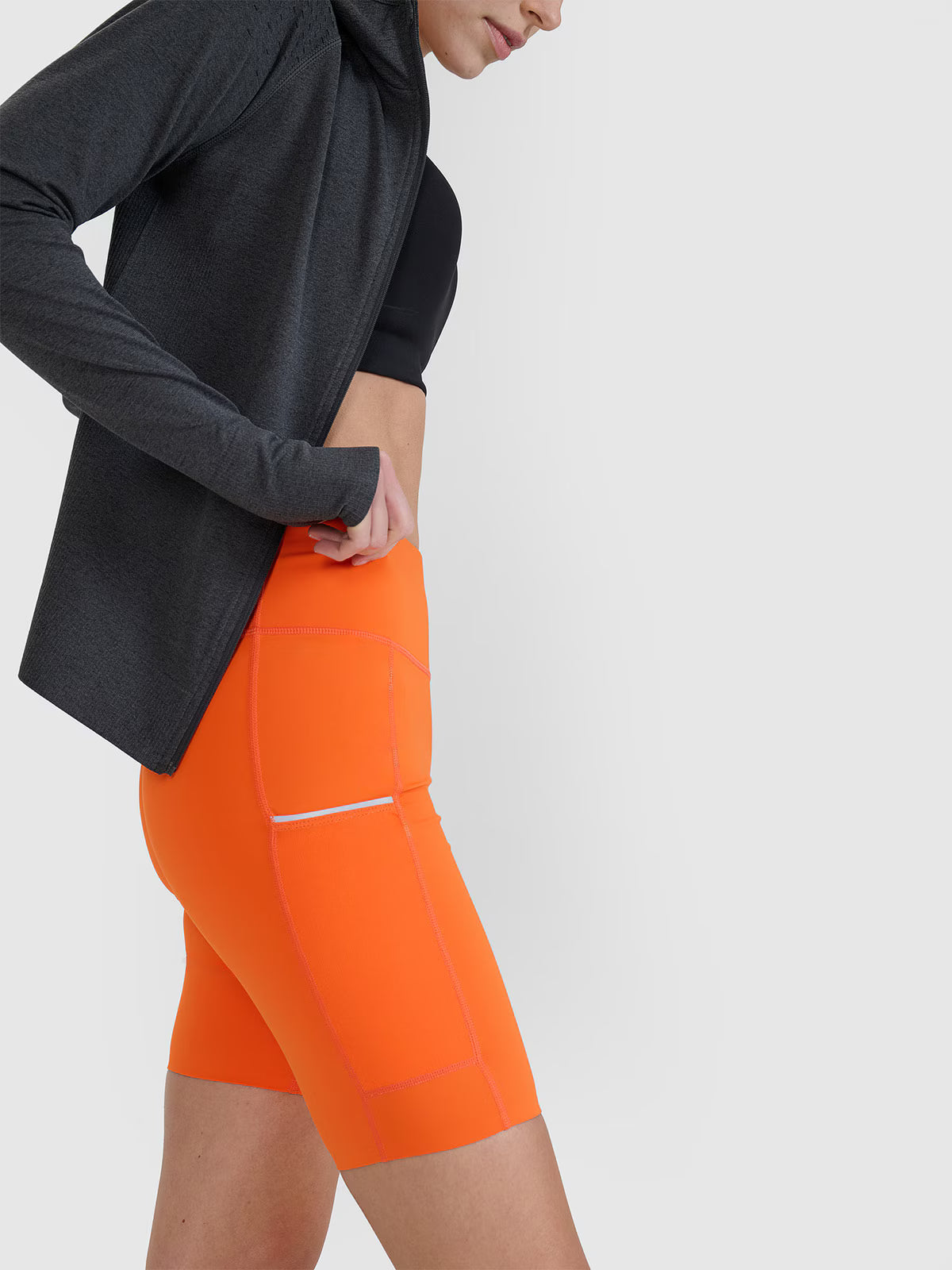 Legginsy kolarki do biegania szybkoschnące damskie