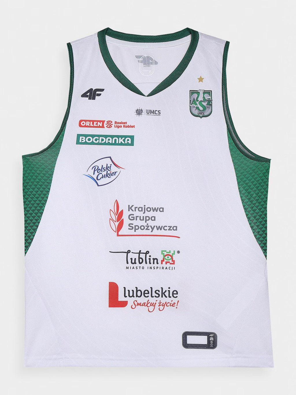 Tank top replika domowy z sezonu 2023/24 dziecięcy 4F x AZS UMCS Lublin