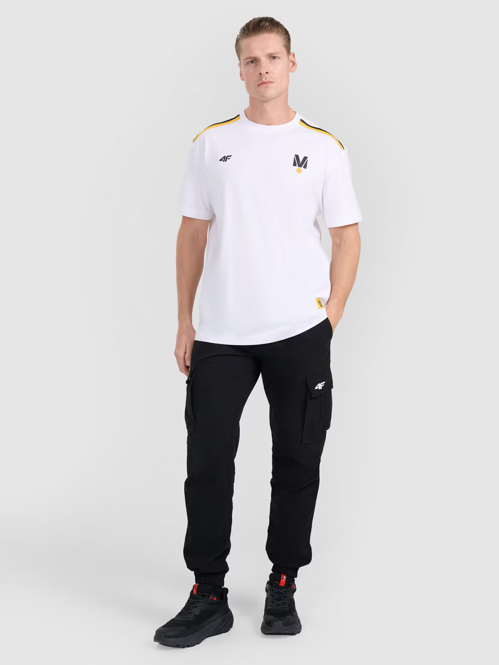 Spodnie casual cargo uniseks 4F x Drift Masters