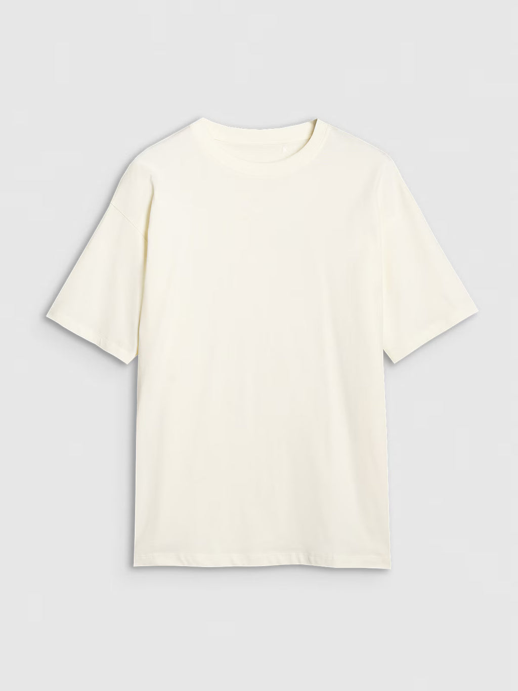 T-shirt oversize gładki damski