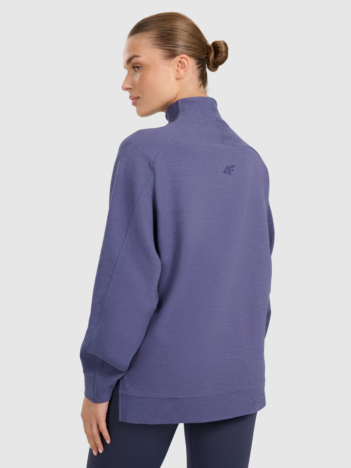 Bluza dresowa do jogi i pilatesu damska