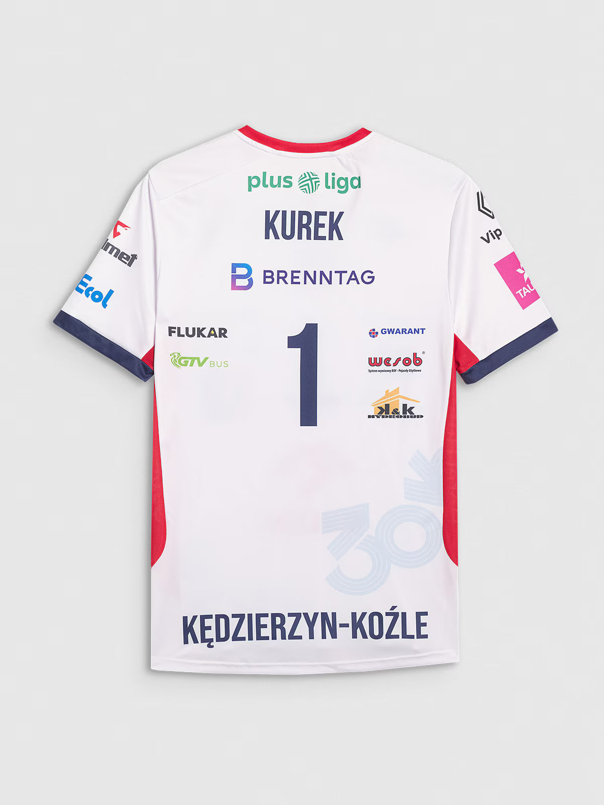 Koszulka meczowa replika domowa z sezonu 2024/25 męska 4F x Zaksa Kędzierzyn Koźle - Kurek