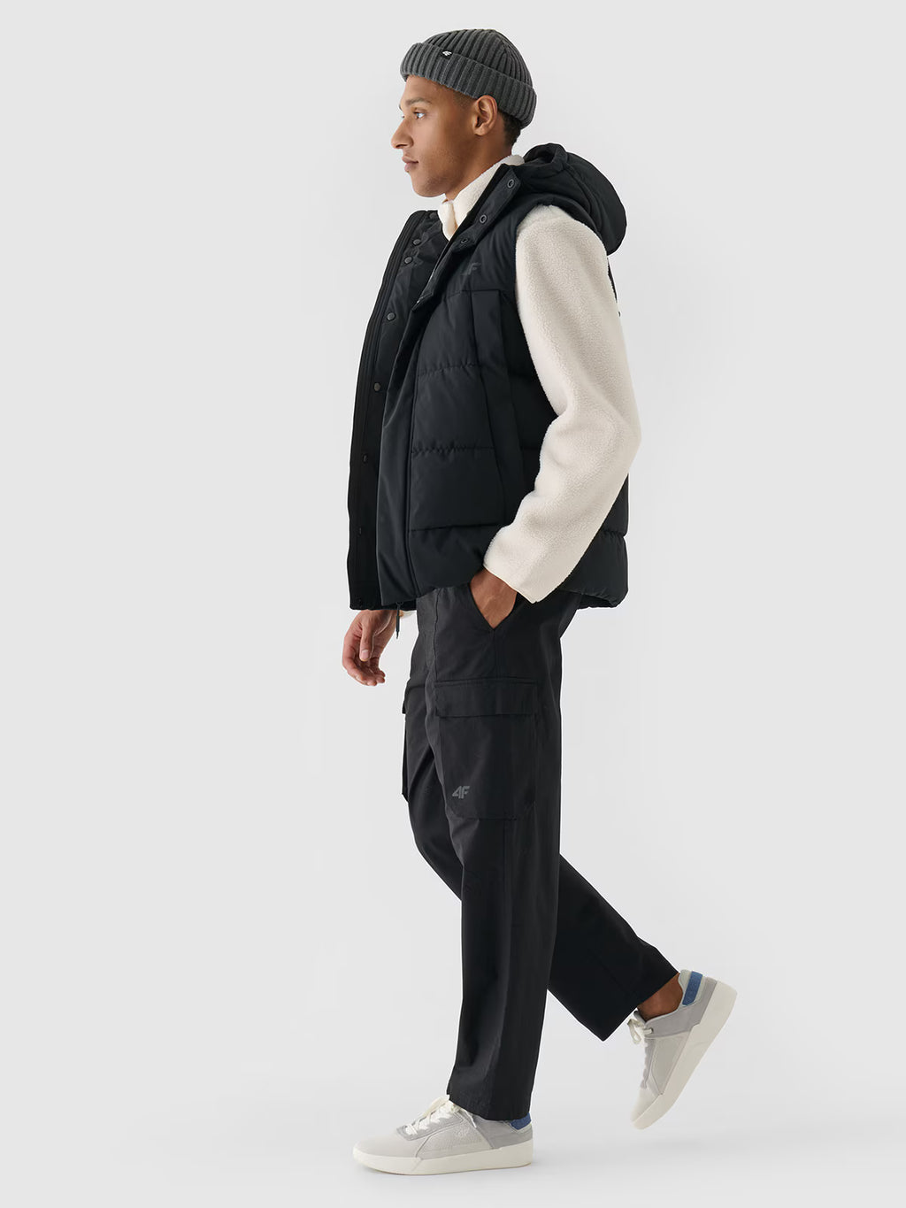 Spodnie casual cargo męskie