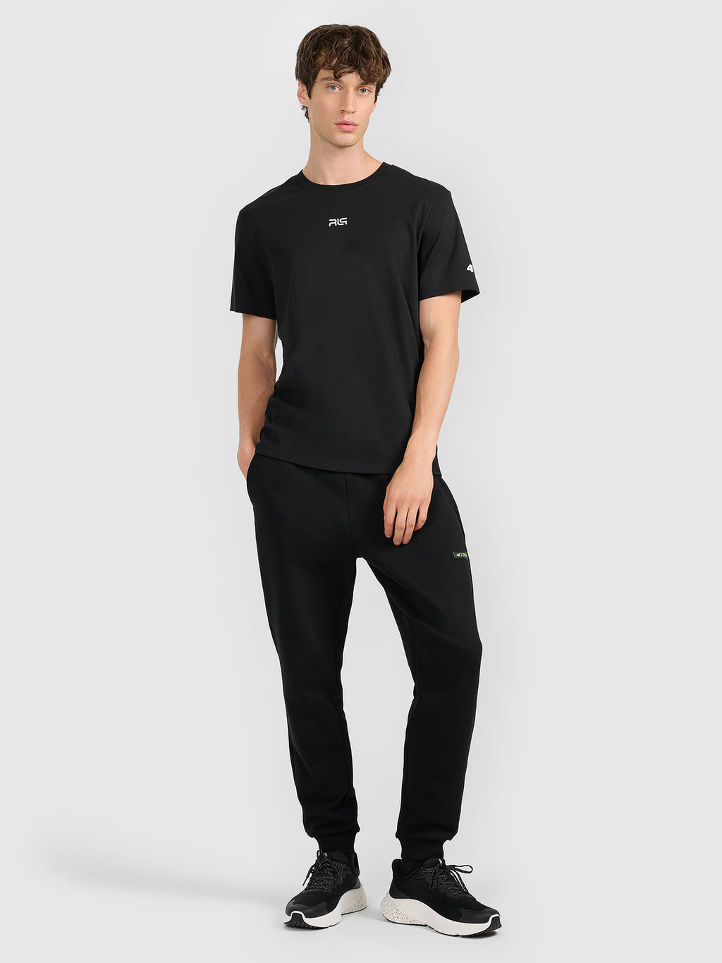 T-shirt regular z nadrukiem męski 4F x Robert Lewandowski