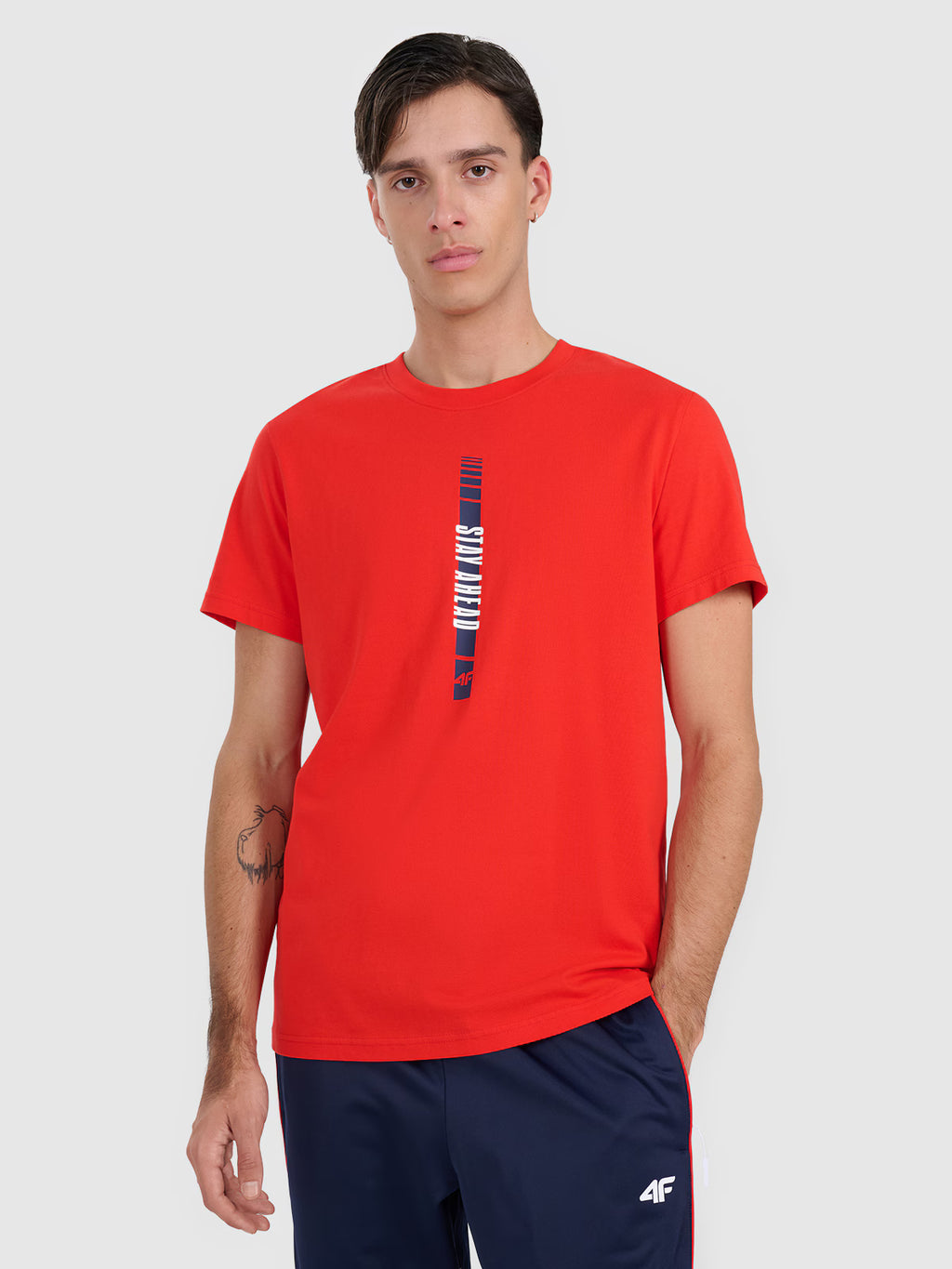 T-shirt regular z nadrukiem męski