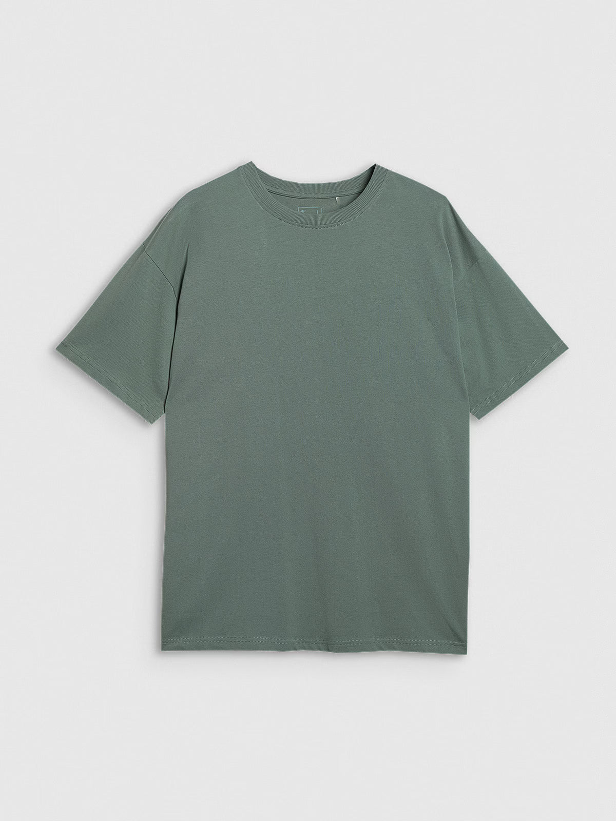 T-shirt oversize z nadrukiem męski