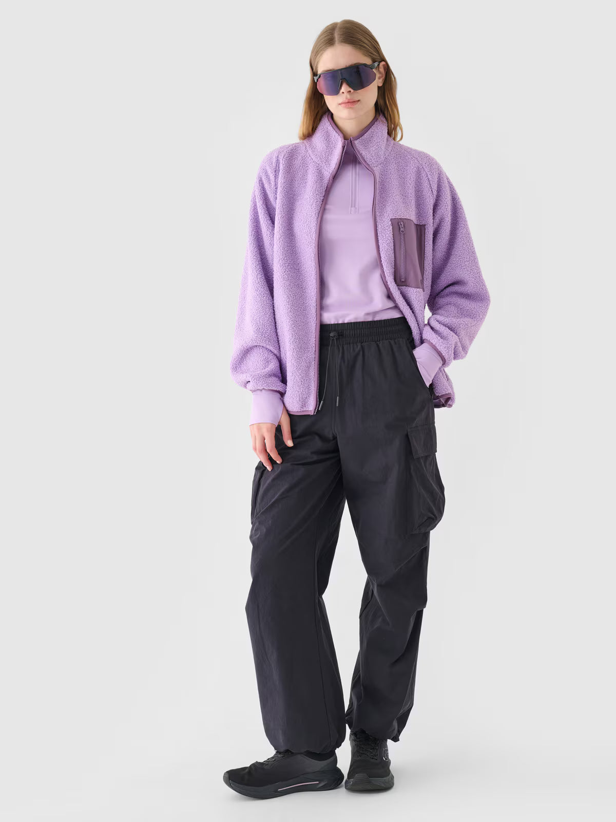 Spodnie casual cargo damskie