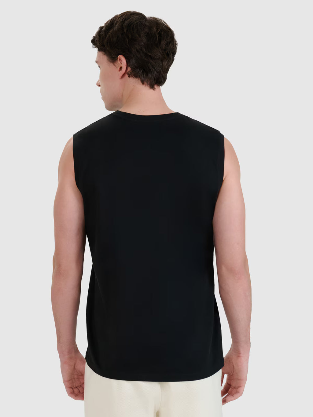 Tank top regular gładki męski