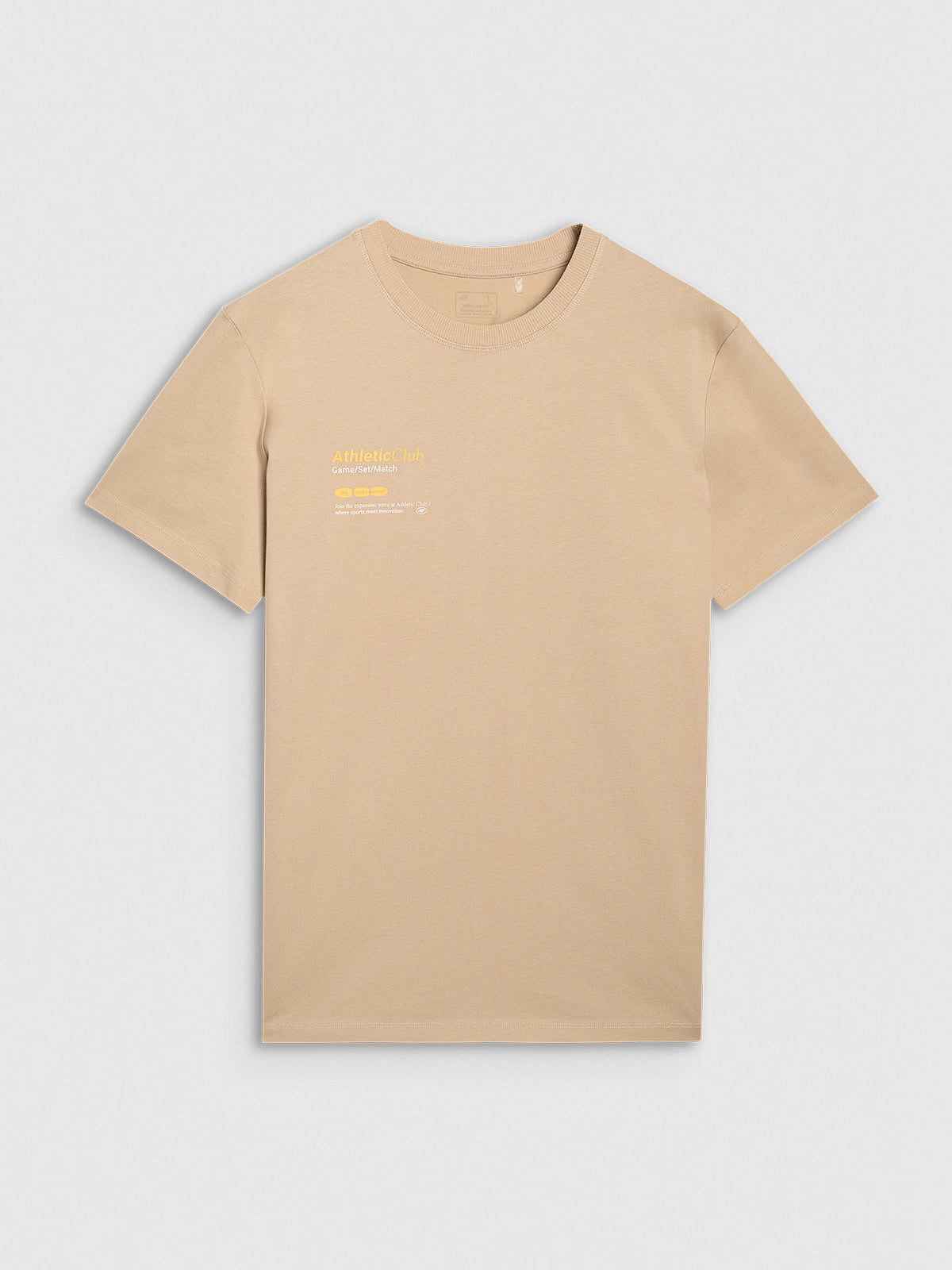 T-shirt regular z nadrukiem męski