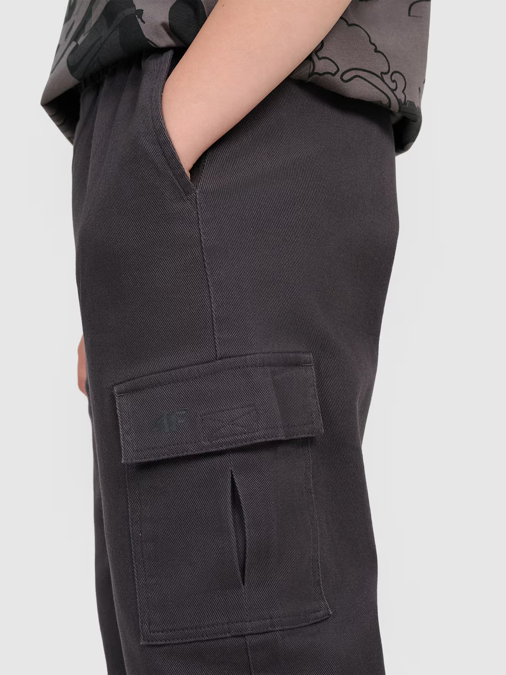 Spodnie casual cargo chłopięce