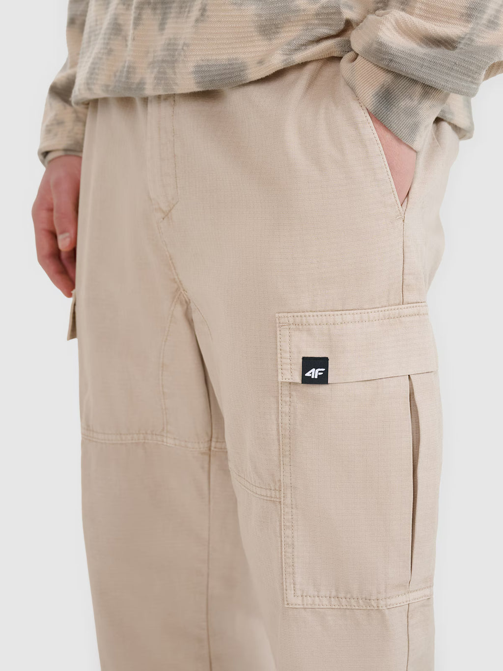 Spodnie casual cargo męskie
