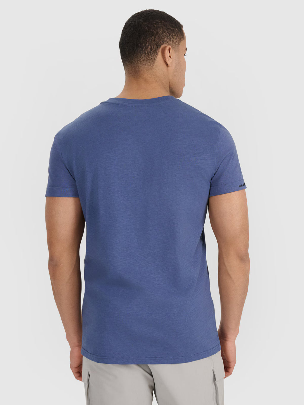 T-shirt regular gładki męski