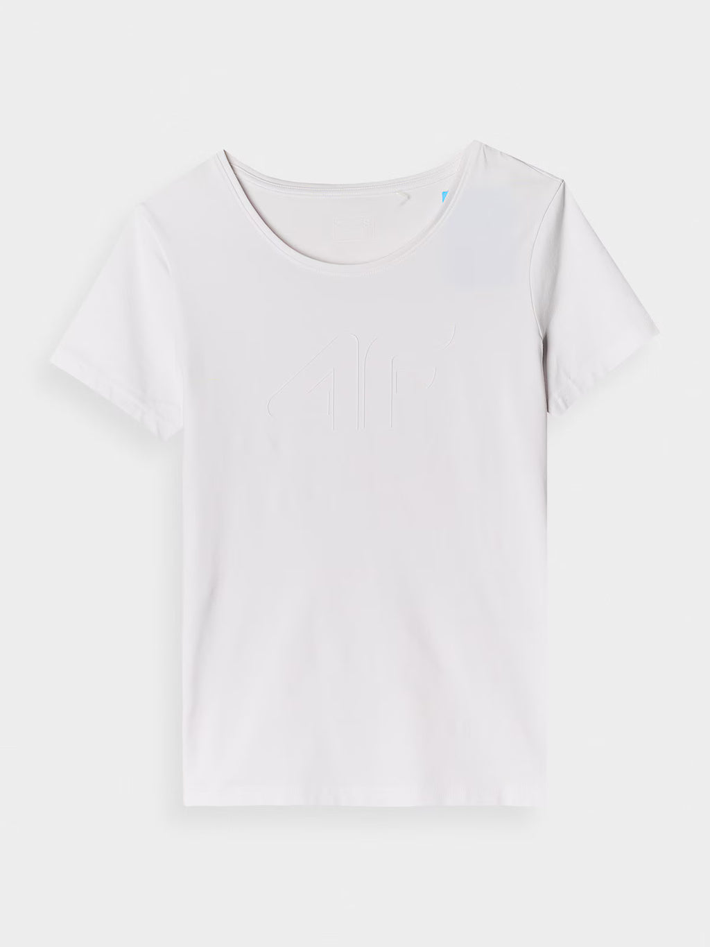 T-shirt slim z nadrukiem damski