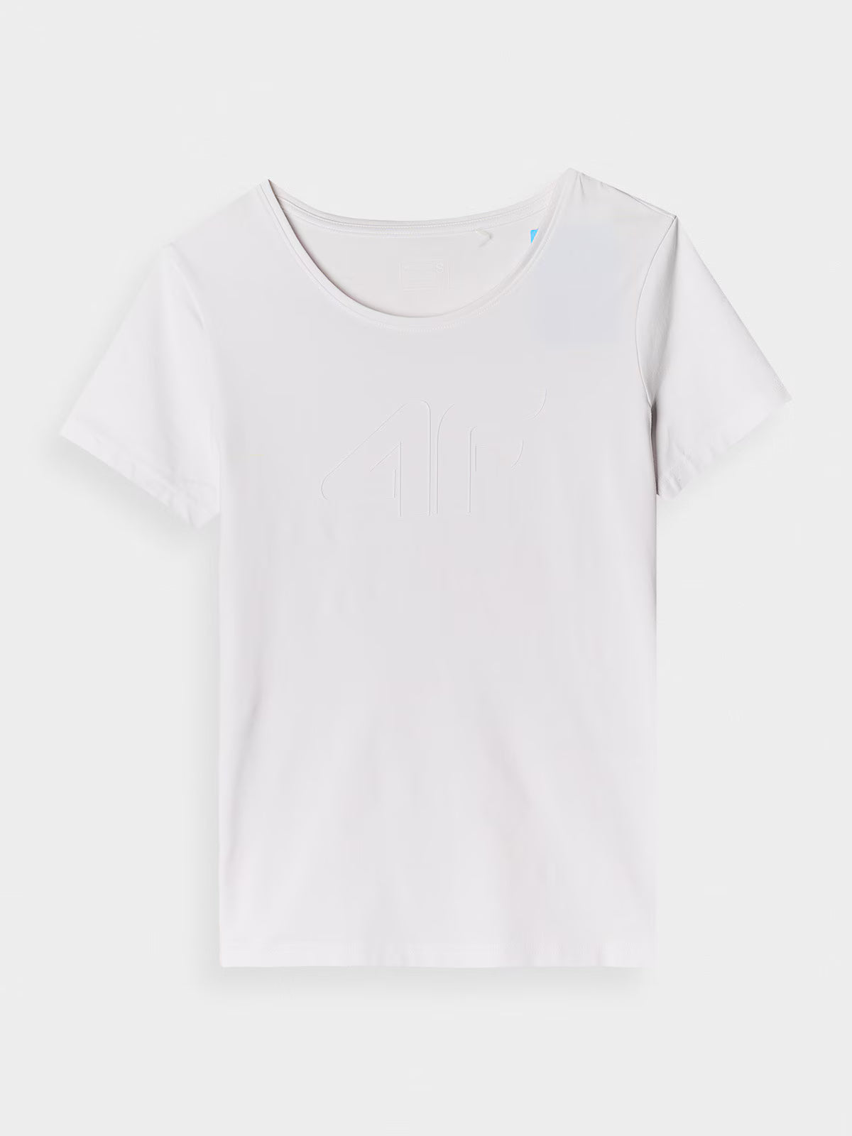 T-shirt slim z nadrukiem damski