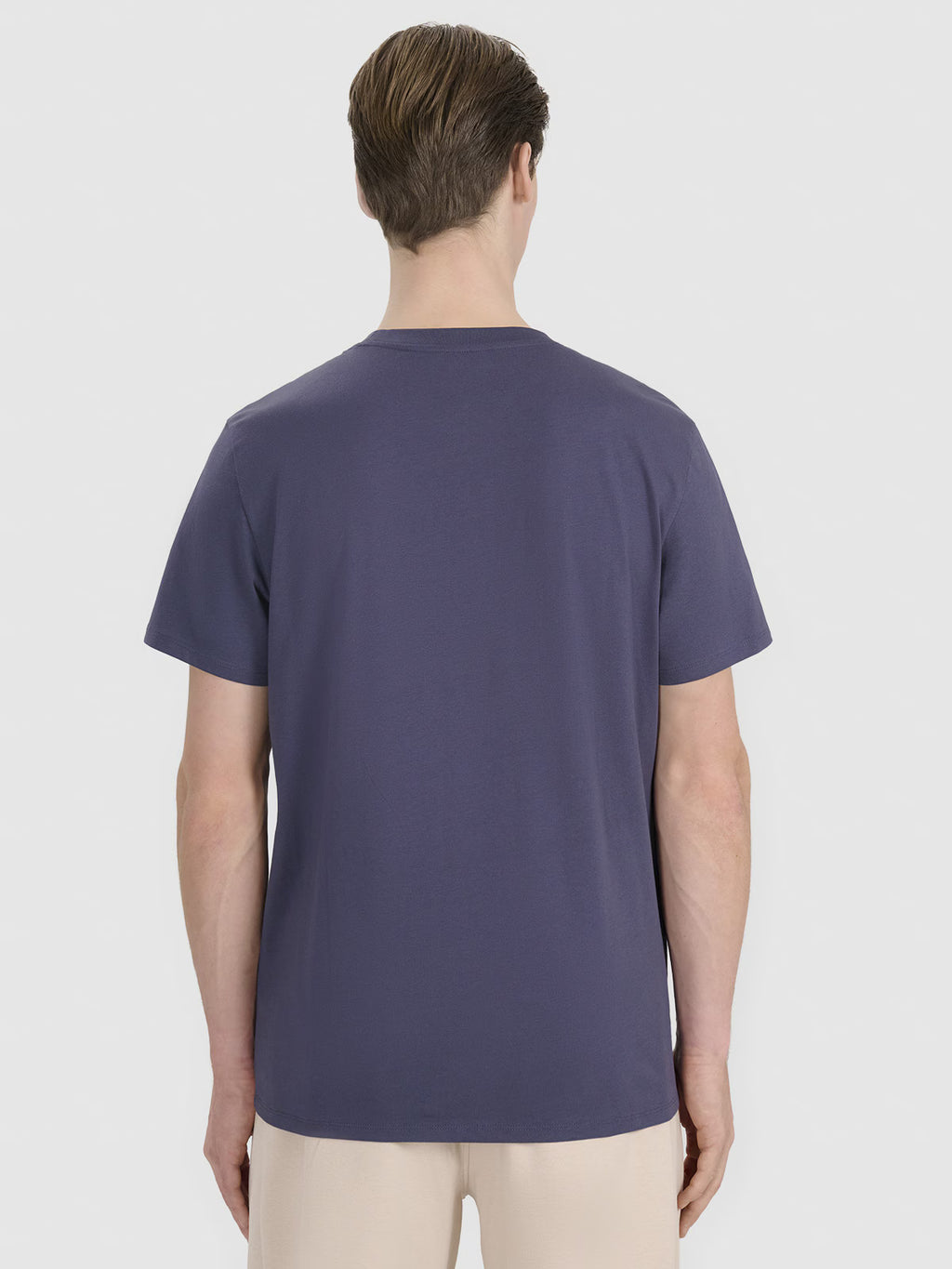 T-shirt regular z nadrukiem męski