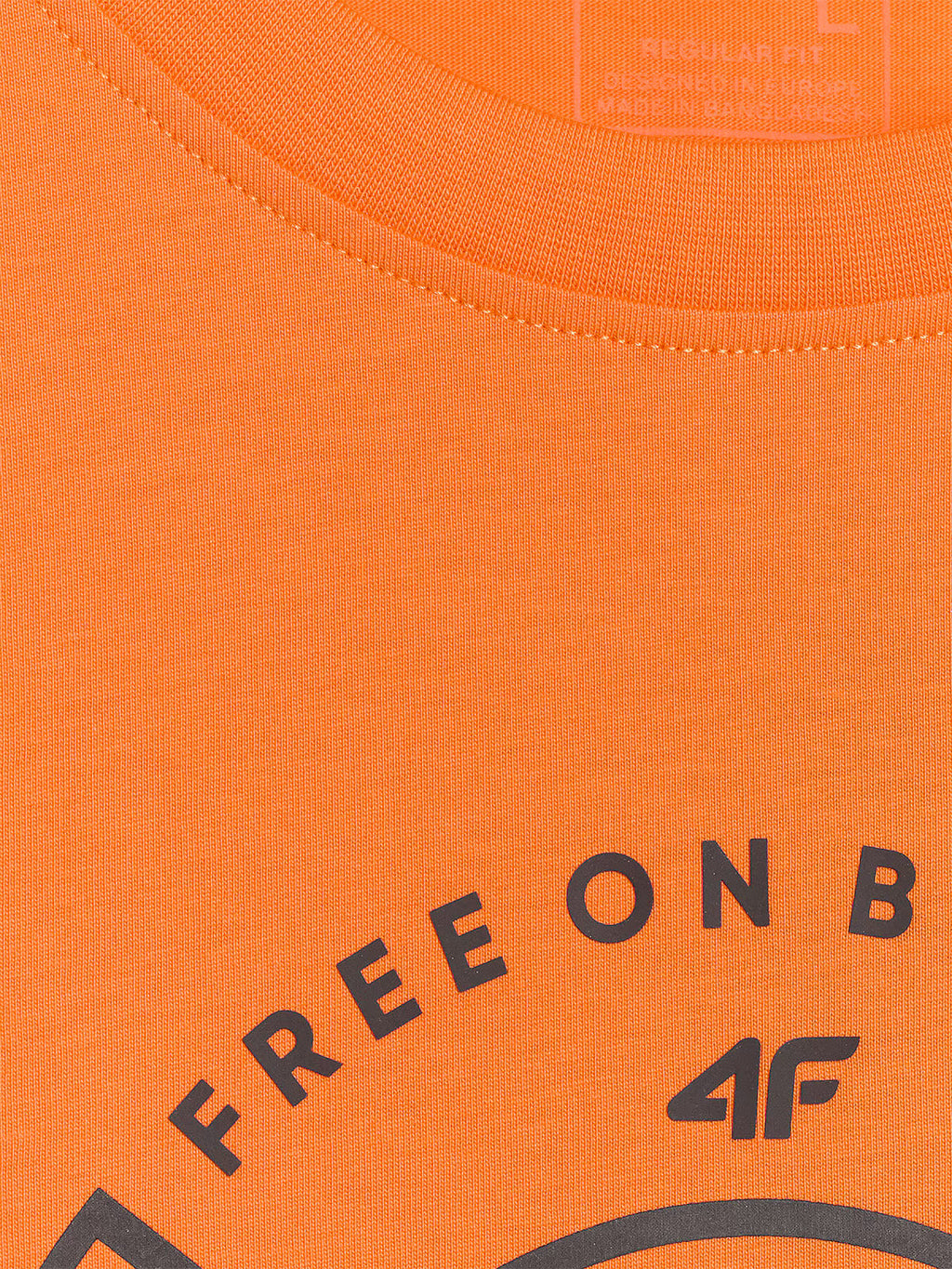 T-shirt regular z nadrukiem męski
