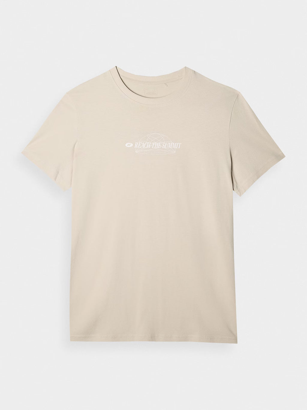 T-shirt regular z nadrukiem męski