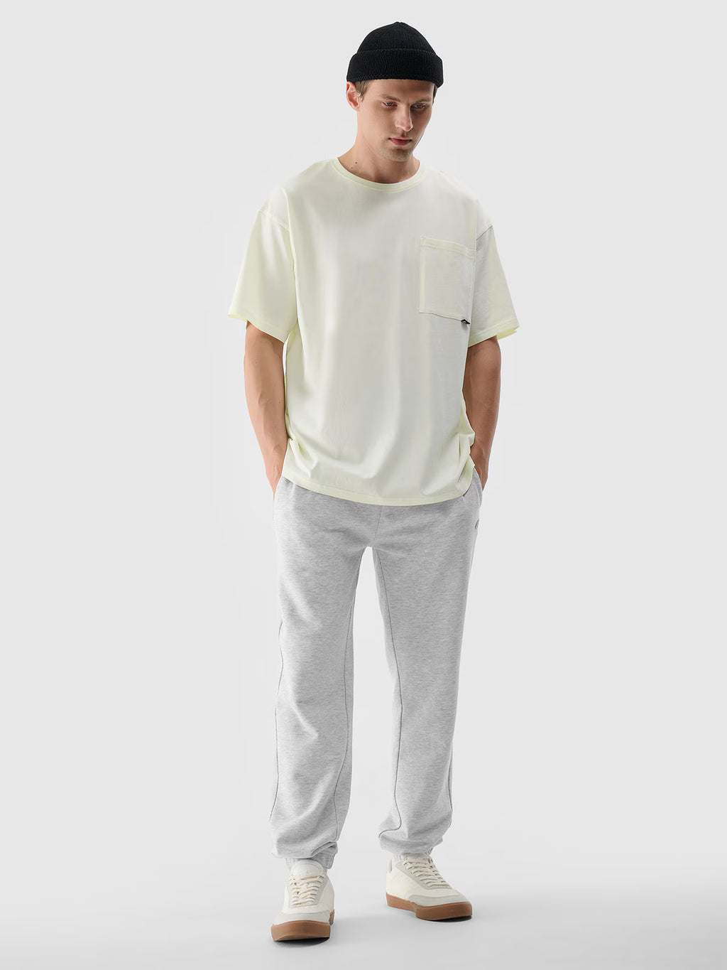 T-shirt oversize gładki uniseks